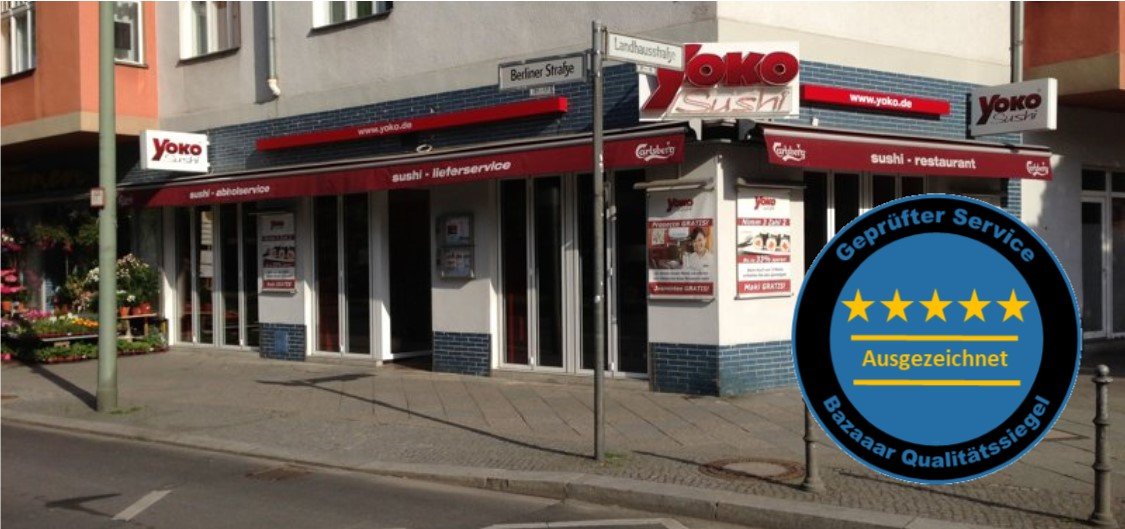 Leckeres Sushi aus Schöneberg