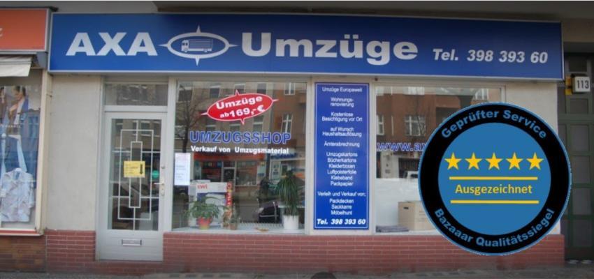 AXA-Umzüge Ihr zuverlässiger Partner für Umzüge und Entrümpelungen