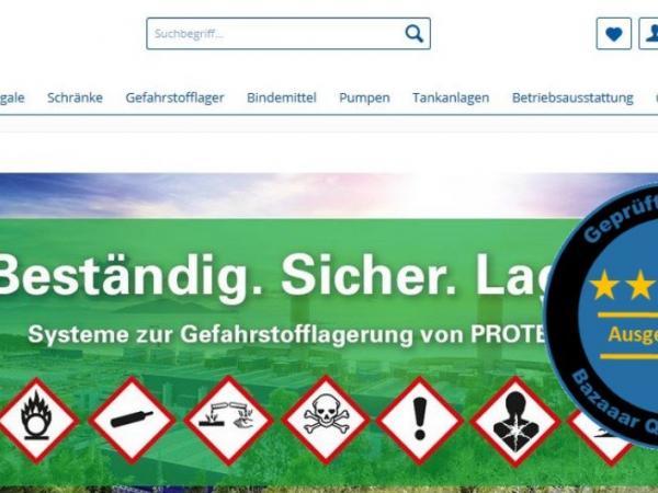 Protecto, seit 25 Jahren der Profi für Gefahrstofflagerung