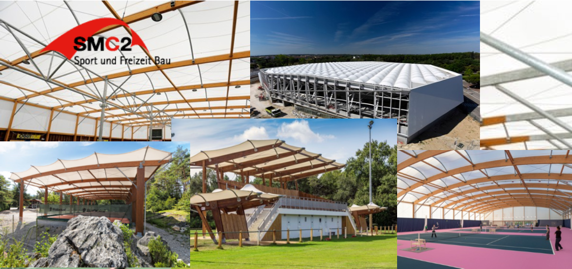 SMC-Bau – Der Profi für Freiluft-Tennis-Hallen